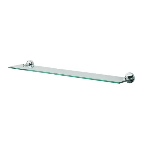 Spirella ATLANTIC nástěnná polička 60 cm chromovaná ocel / sklo (7610583064196)