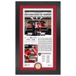 Obraz Florida Panthers NHL 2025 Stanley Cup Champions Bronze Coin Newspaper