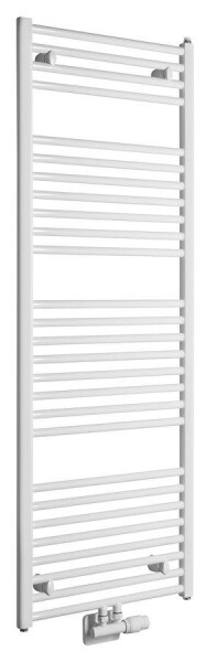 AQUALINE - DIRECT otopné těleso se středovým připojením, 450x1320 bílá ELM34T