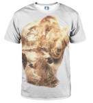 Aloha From Deer Wild Bear T-Shirt TSH AFD1035 Brown