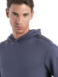 Pánská merino mikina s kapucí ICEBREAKER Mens Merino Shifter II LS Hoodie, Graphite velikost: M