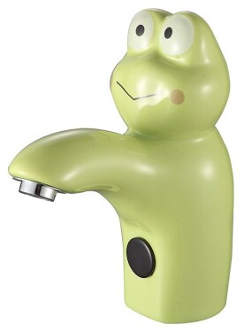 SAPHO - KID Senzorová stojánková keramická baterie 6V DC (4xAA), žába, zelená PS402G