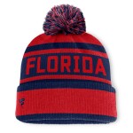 Fanatics Pánská zimní čepice Florida Panthers NHL Fundamental Cuffed Knit with Pom