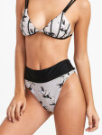 RVCA ABBOT HIGH SKIMPY MULTI plavky dvoudílné - S