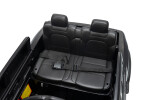 Mamido Elektrické autíčko Dodge Ram černé s majáky 4x4 | 12V10Ah