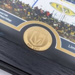 Obraz Vegas Golden Knights NHL 1-Time Stanley Cup Champions Bronze Coin