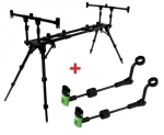 Zfish Stojan Rod Pod Construct Rods 2x Indicator ZFX Mini ZDARMA