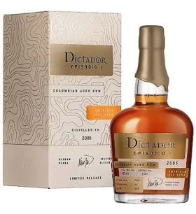 Dictador Episodio Uno American Oak / Rum / Kolumbie / 2005 / 50 % / 0,7 l (5902670846627)