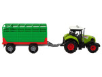 Mamido Traktor se dvěma přívěsy a efekty zelený