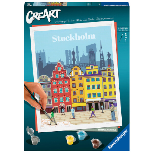 Ravensburger CreArt Trendy města: Stockholm