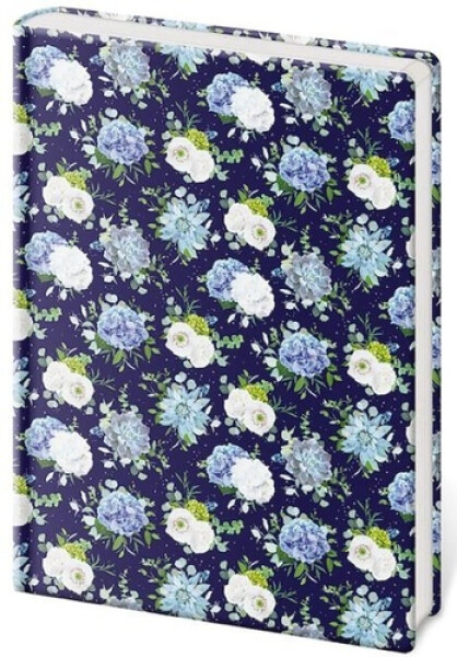 Zápisník Vario A4 Floral - linkovaný XL