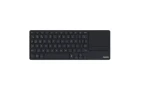 Rapoo E2810M multi-mode černá / bezdrátvá klávesnice / 2.4GHz / BT 4.0 5.0 / ultra-tenká / 2x AAA baterie (6940056131324)