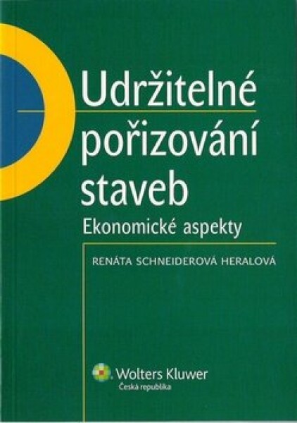 Udržitelné pořizování staveb