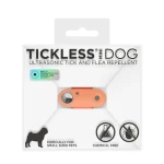 TICKLESS Mini dog Oranžová / Nabíjecí ultrazvukový odpuzovač klíšťat a blech (BG-DOG23HP)