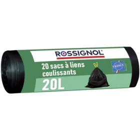 Rossignol Bagy 99137 černé / Sáčky do koše 20 L / balení 20 ks / 23 µm (3019920991371)
