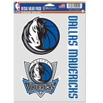 Samolepka Dallas Mavericks NBA Multi-Use Set (3 ks)% 1 ks