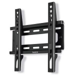 Hama Hama 00220803, 48,3 cm (19), 116,8 cm (46), 25 kg, 200 x 200 mm, Schwarz TV držák na zeď 116,8 cm (46) pevný