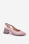 Sandály na podpatku model 209776 Step in style 36