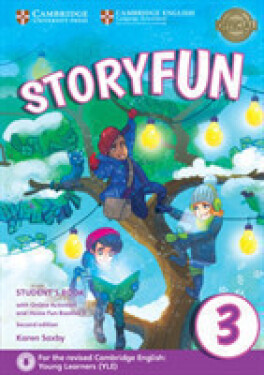 Storyfun for Movers Level 3 Student´s Book with Online Activities and Home Fun Booklet 3 - Karen Saxby