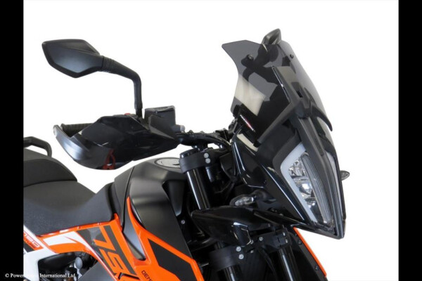 Ktm 790 Adventure 19-20, 890 Adventure 21-22 Adventure Sports plexi štít Powerbronze 250 mm - tmavě kouřová