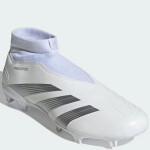 Pánské sportovní boty Kopačky Predator League LL FG M IG7767 Bílá - Adidas bílá 44 2/3