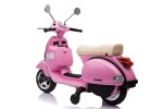 Mamido Dětský elektrický skútr Vespa PX150 12V růžový