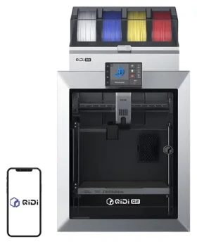 QiDi Q2 Combo / 3D tiskárna / FDM / 270 x 270 x 256 mm / rychlost 600 mm/s / Wi-Fi (Q2 Combo)