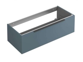 KLUDI - Icos Umyvadlová skříňka, 100x50x35 cm, 1 zásuvka, matná petrolejová 50S120O3
