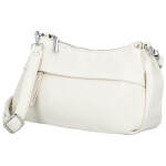 Stylová dámská koženková crossbody kabelka Foppa, béžová