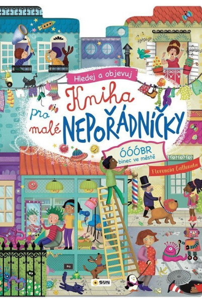 Kniha pro malé nepořádníčky ÓÓÓBR binec - Hledej a objevuj
