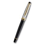 Plnicí pero Waterman Expert Reflections of Paris SE DLX Black GT, hrot M