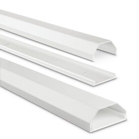Hama 00220989 kabelová lišta (d x š) 1.1 m x 50 mm 1 ks bílá
