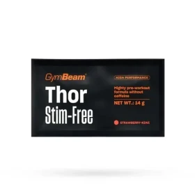 Thor Stim-free - GymBeam (jahoda kiwi, 14 g) (75352-1-14g-strawberrykiwi)