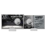 Highland Mint Sběratelská Pamětní mince Los Angeles Kings NHL Team History Silver Coin Card Limited Edition od 5000