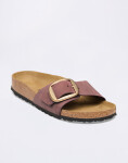Birkenstock Madrid Big Buckle Nubuck Leather Pepper 41