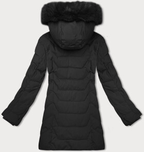 Černá dámská bunda s kapucí J Style (16M9121-392) odstíny černé M (38)