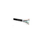 Instalační kabel Solarix STP, Cat6A, drát, PE, cívka 500m SXKD-6A-STP-PE EDF_10101731
