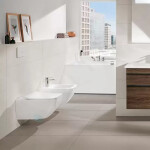 VILLEROY & BOCH - Venticello Závěsné WC se sedátkem SoftClosing, DirectFlush, CeramicPlus, alpská bílá 4611RSR1