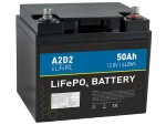 A2D2 Baterie LiFePO4 12,8V 50Ah M6,A2D2 Baterie LiFePO4 12,8V 50Ah M6