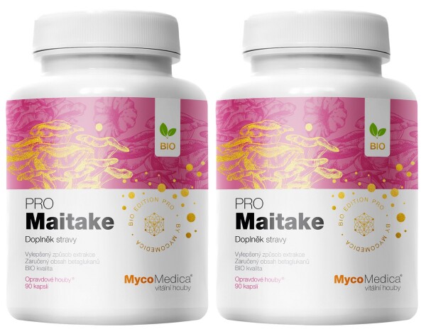 MycoMedica Maitake PRO 2 x 90 kapslí