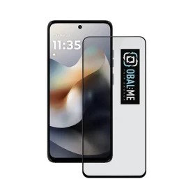 OBAL:ME 5D Tvrzené Sklo pro Motorola G56 Black (57983126874)