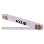 Metr skládací, 2m, dřevěný, PROFI, "JOSEF"