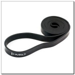 Cvičební pásy HMS GU05 BLACK 22 x 4,5 x 2080 mm 17-33-022 NEPLATÍ