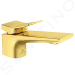 IDEAL STANDARD - Conca Tap Umyvadlová baterie s výpustí, Brushed Gold BC753A2