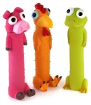 I Love Pets Pískací dlouhán / Hračka pro psy / Latex (8592644122689)