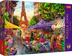 Puzzle Premium Plus Květinový trh, 1000 dílků
