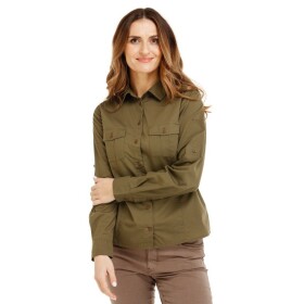 Bushman Dámská expediční košile Nunna, tmavá khaki XL