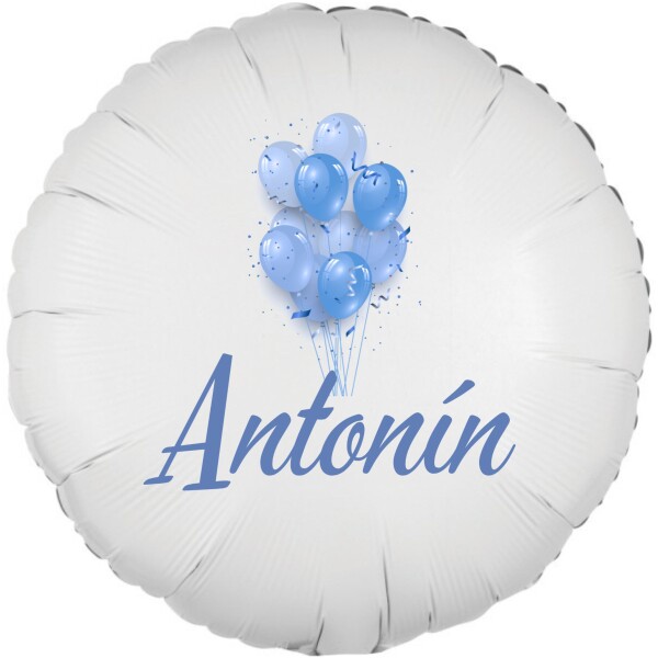 Antonín - balónek se jménem - Balonky.cz Antonín - balónek se jménem - Balonky.cz