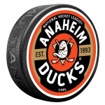 Mustang Puk Anaheim Ducks NHL Gear Textured Puck