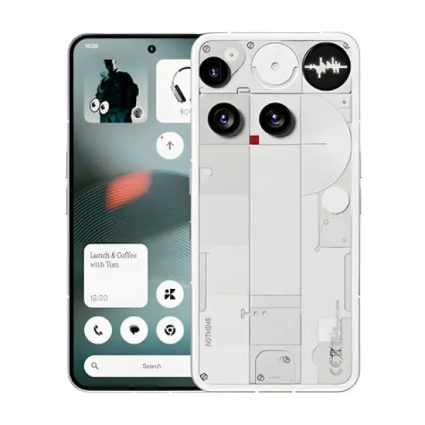 Nothing Phone 3 5G bílá / Mobilní telefon / Dual SIM / 12GB RAM / 256GB (A10000023)